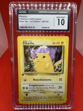 Pikachu [1st Edition] #58 Prices | Pokemon Base Set | Pokemon Cards