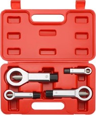 4pcs Nut Splitter Tool Broken Damaged Stuck Remover Puller Corroded Split Set 4pcs Nut Splitter Tool Broken Damaged Stuck Remover Puller Corroded Split Set