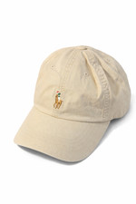 Polo Ralph Lauren Baseball Cap Beige BNWT One Size | Classic Embroidered Pony
