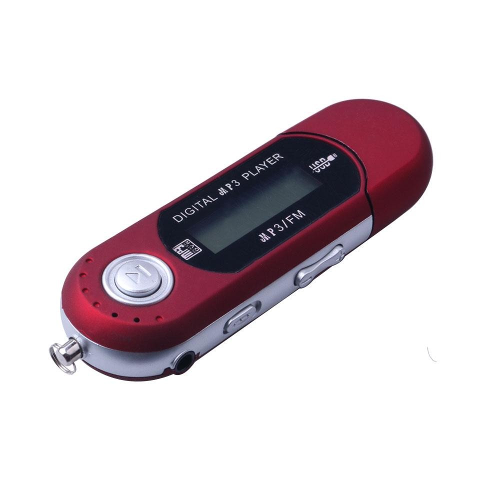 Aaa Battery Powered Lcd Screen 4g Storage Fm Radio Multifunction