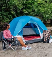 Columbia Tabor Point 3 Person Omni Tech Waterproof Dome Tent New