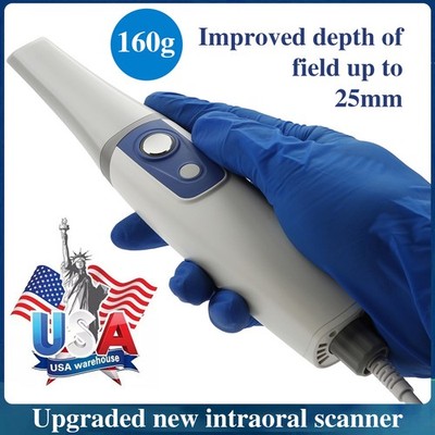 Dental Intra oral 3D Scanner Intraoral Color&Free AI Scan Scanning Software CAD
