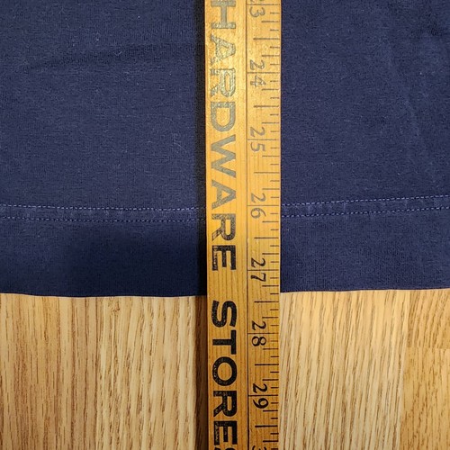 Lacoste Shirt Mens 5X Navy Blue Crocodile Big Logo Graphic Cotton Big Tall - Picture 9 of 11