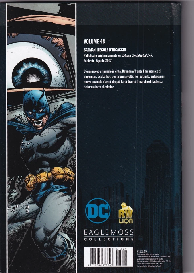 DC Comics Le Grandi Storie dei Supereroi n. 48 - Batman Regole d ' Ingaggio - Immagine 2 di 2