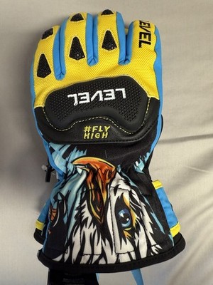 Level Race Gloves. Engineered for Elite Ski Racers. Size Medium US Junior