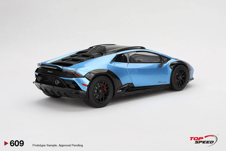 Lamborghini Huracan Sterrato Blu Aegir 1:18 velocidad máxima  Foto 2 de 4