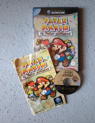 Paper Mario : La Porte Millénaire – Gamecube, Version PAL Française, Très Bon état, Complet