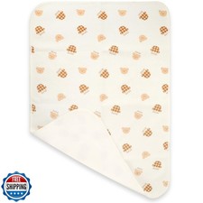 Waterproof Crib Pad, Washable Baby Cotton Changing Pads,39"X27" 1