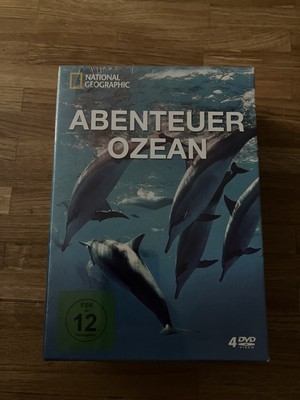 Abenteuer Ocean National Geographic 4 DVD Blauwale, Tiefsee, Weisse Hai, Delfine