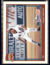 1991 Topps Traded - Todd Greene #50T