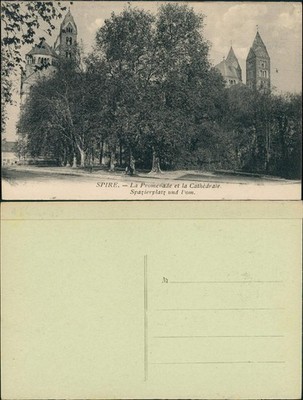 Ansichtskarte Speyer Kaiserdom 1916