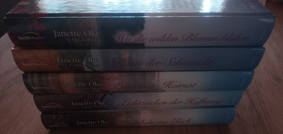 Janette Oke, Akadien-Saga Band 1-5, komplette Reihe - Bild 3 von 4