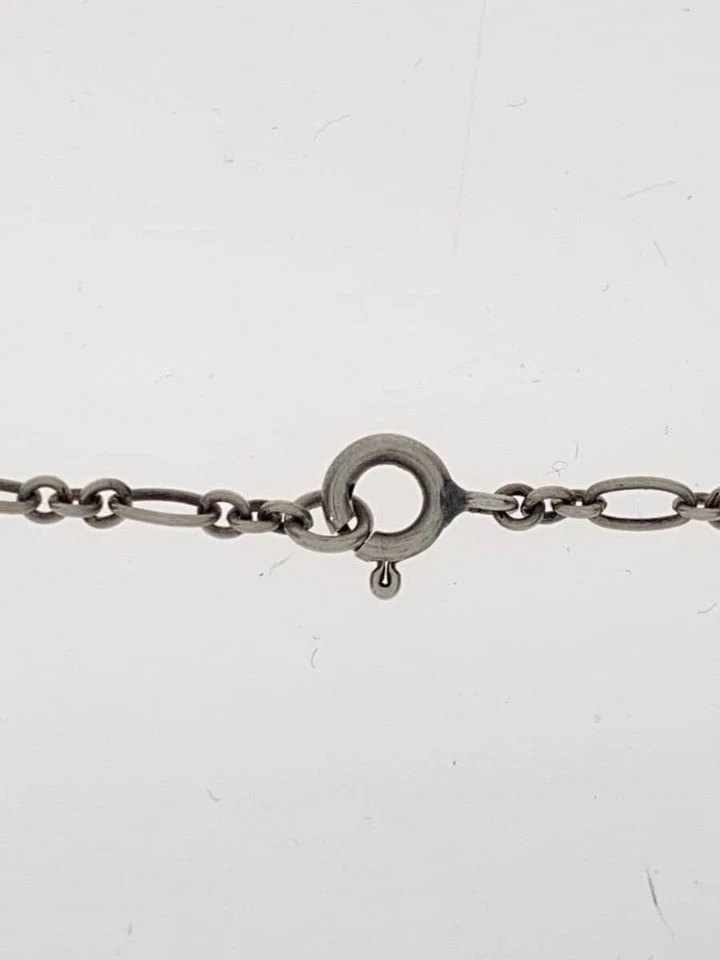 Collana con ciondolo Georg Jensen 2002 Heritage in argento 925 fiore - Immagine 3 di 4