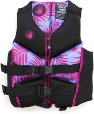 Body Glove Women PFD Personal Flotation Device XLarge 4142in Palm Purple