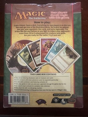 MTG Magic 7th Edition Core Set Two Player Starter Game Seventh CD