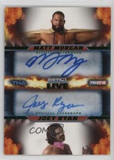 2013 TNA Impact Wrestling Live Dual Green 8/50 Matt Morgan Joey Ryan Auto n1u