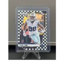 2024 Panini Prizm CeeDee Lamb #75 Dallas Cowboys Black & White Checker Prizm