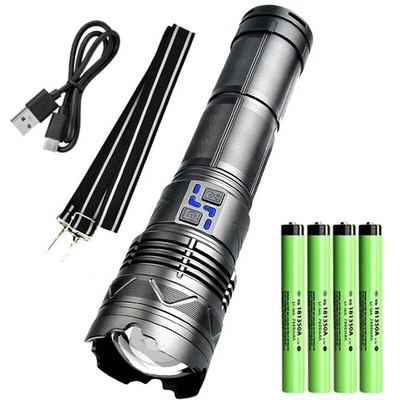 Hochleistungs-weiße Laser-Taschenlampe Superheller LED-Scheinwerfer Taschenlampe