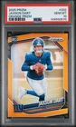 2025 PANINI PRIZM JAXSON DART PSA 10 ORANGE PRIZM /249 #332 POP 3 RC ROOKIE