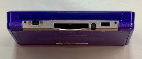 Midnight Purple Nintendo 3DS Handheld Console - OEM Charger - Tested - Mario