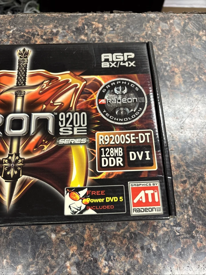 Abit R9200SE-DT Radeon 9200 SE 128MB DDR AGP Graphics Card - New In Box - Image 2 of 4
