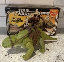 Vintage Kenner Star Wars PATROL DEWBACK W BOX 1983 Collector Series READ