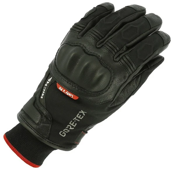 Richa Ghent Gore-Tex Ladies Black Urban Touring Waterproof Motorcycle Gloves M