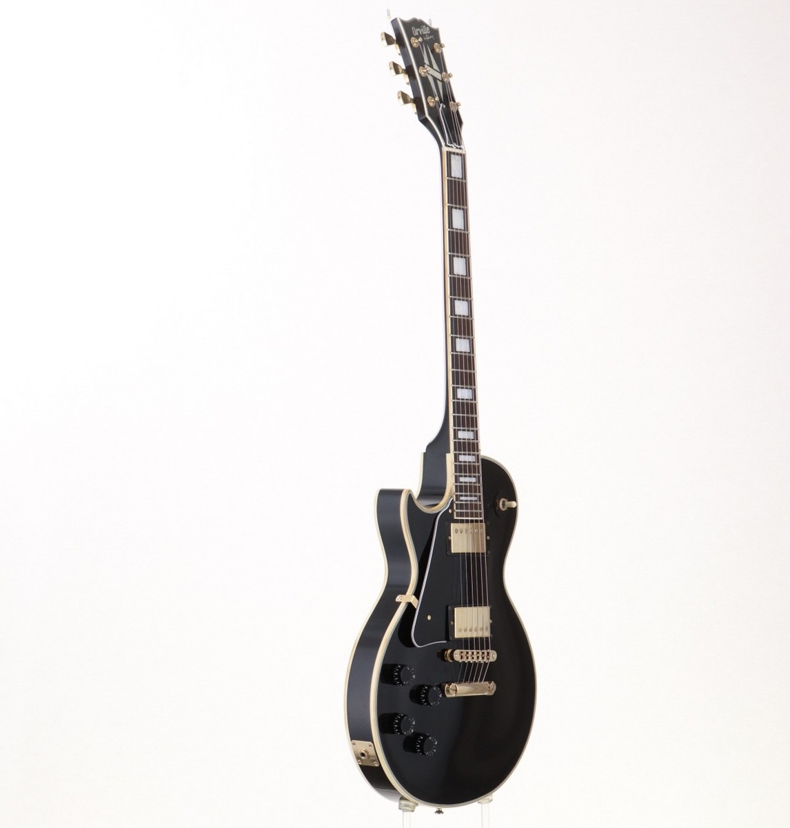 Orville by Gibson LPC Les Paul Custom Left Handed Ebony