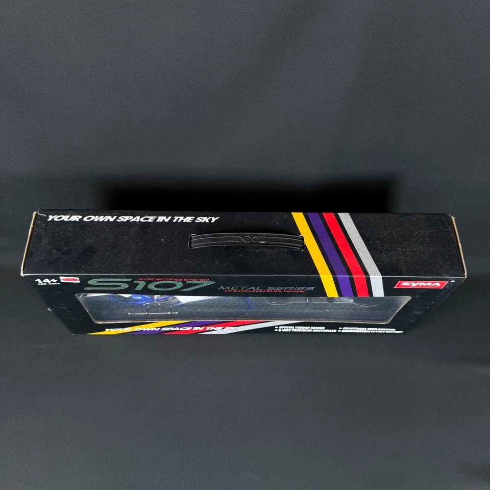 Syma S107G 3-Channel RC Helicopter - Blue - Image 2 of 4