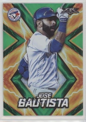 2017 Topps Fire Green 82/199 Jose Bautista #158 fm0