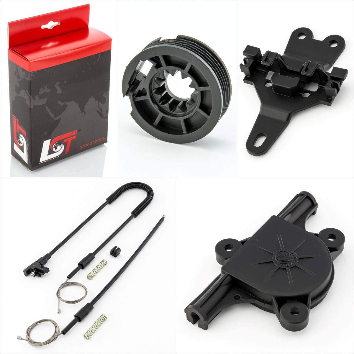 Window Regulator Repair Kit Housing Front Left for NISSAN SERENA C23