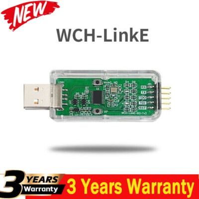 WCH-LinkE-R0-1v3 Emulator MCU Programmer Online Debugger for ARM Chip w/SWD/JTAG