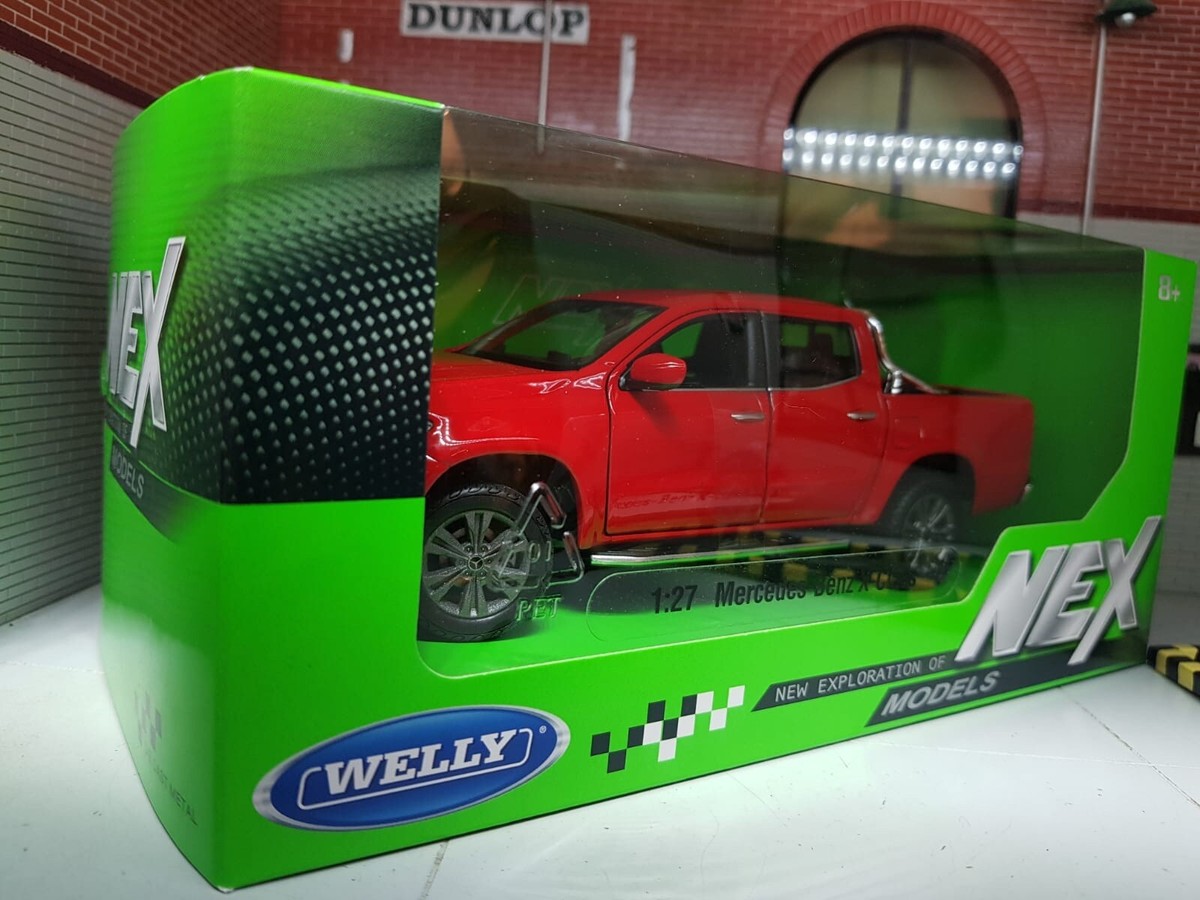 Nex Models 1/27 Scale - Mercedes Benz X Class Pick-Up Red