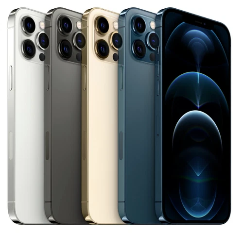 Apple iPhone 12 Pro Max 512GB|256GB|128GB| GSM+CDMA Factory Unlocked - Very GOOD