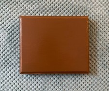 Rectangle    4 X 6 Chestnut Stained Pine Plaque  with Wall hanger