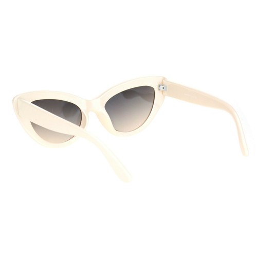 Gafas de sol para mujer Mod góticas gruesas de plástico ojo de gato de moda - Imagen 4 de 21