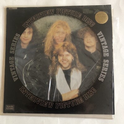 Metallica Interview Picture Disc Vintage Series LIMITED EDITION