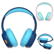 Tronsmart KH02 Wireless Bluetooth Kids Headphones Over-Ear, 45 Hours Battery