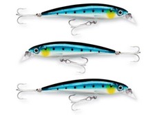 NIB 3 Rapala X-RAP SXR08 BSRD Bass Pike Tarpon Snook Sea Trout Salmon Lures