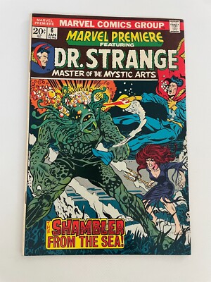 Marvel Premiere # 6 VF/NM Comic Book Featuring Dr. Strange Stan Lee Smith 3 LI6