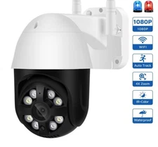 1080P PTZ Wifi IP SmartCam Outdoor Human Detection Night Vision Security Camera