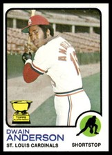 1973 Topps #241 Dwain Anderson Boston Red Sox NR-MINT