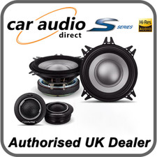 Alpine S-Series S2-S40C - 4” 10cm 140 Watt 2 Way Component Dash Door Speakers