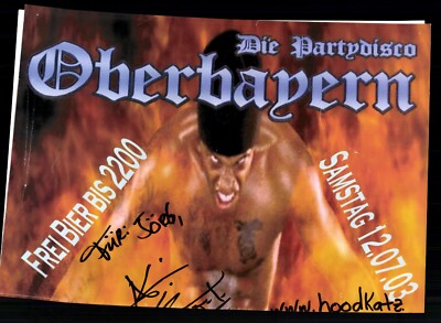 Guest Dj Postcard Swift Original Signed ## BC G 26290