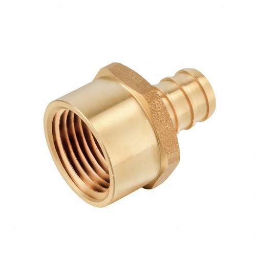 EFIELD 5 PCS PEX 1/2" x 1/2" Female NPT Thread Adapter Crimp Fitting ,Lead Free - Picture 2 of 4