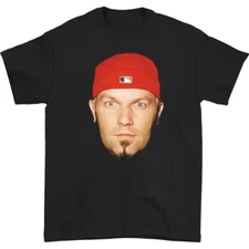 Fred Durst Limp Bizkit head T-shirt Black Unisex All Sizes S-5XL 84
