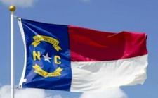 5x8 ft NORTH CAROLINA The Tar Heel State OFFICIAL FLAG Outdoor Nylon Made in USA