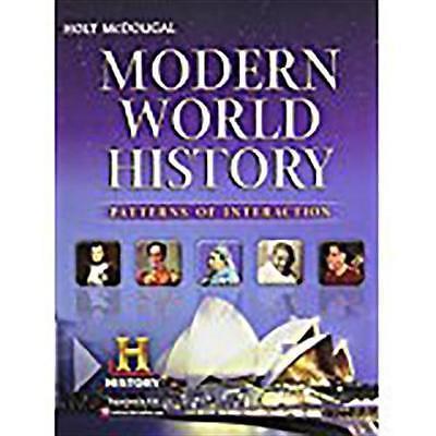 World History: Patterns of Interaction - hardcover, 9780547491141, Holt Mcdougal
