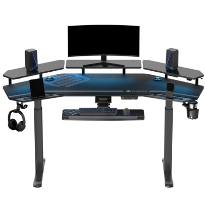 Eureka Ergonomic Aero Pro Wing-Shaped Standing Desk (Black)