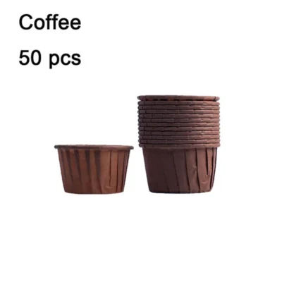 Moule À Gâteau Chi En Papier, Tasse À Muffins Bricolage, Boîtes De Cuisson Envel - Photo 1/4